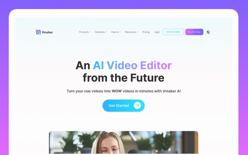 Vmaker AI Video Editor